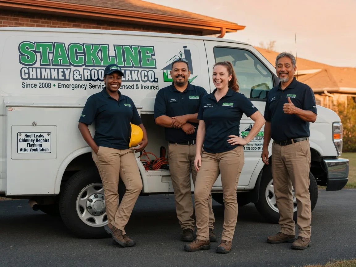 Chimney flashing repair company in Ludlow, CA